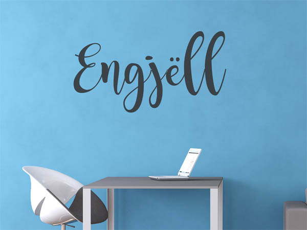 Wandtattoo Engjëll in Handschrift