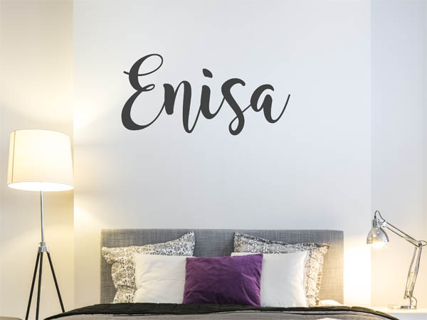 Wandtattoo Enisa in Handschrift