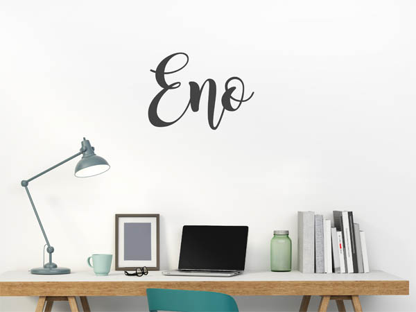 Wandtattoo Eno in Handschrift