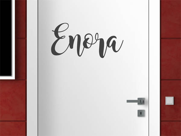 Wandtattoo Enora in Handschrift