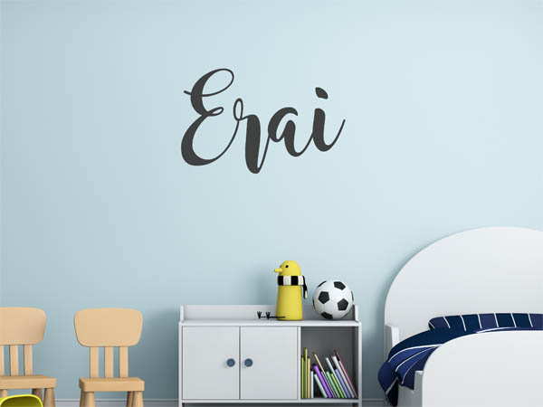 Wandtattoo Erai in Handschrift