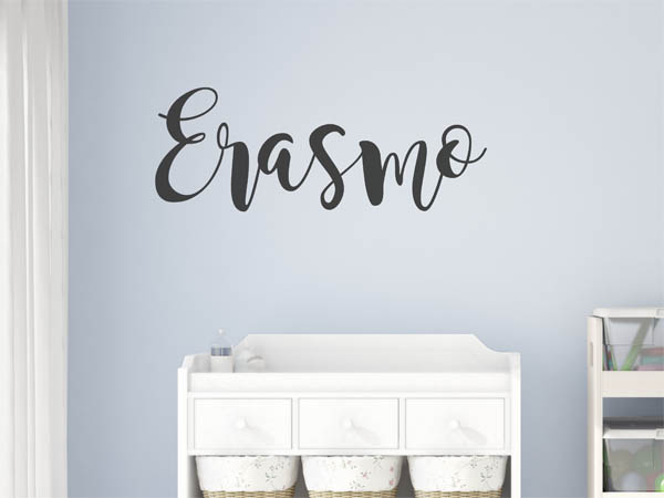 Wandtattoo Erasmo in Handschrift