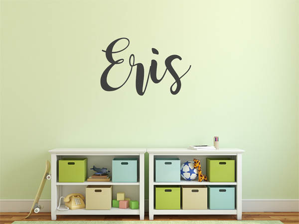 Wandtattoo Eris in Handschrift