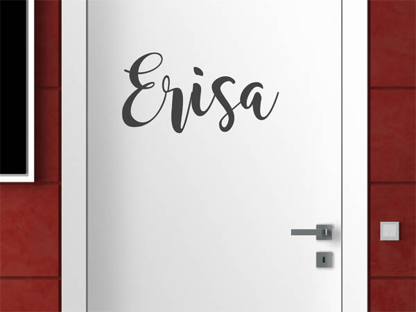 Wandtattoo Erisa in Handschrift
