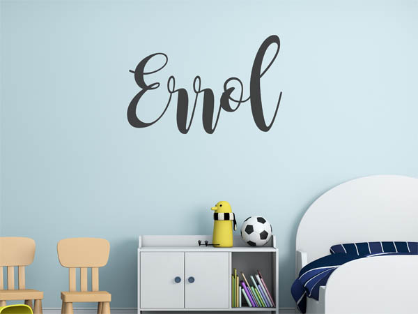 Wandtattoo Errol in Handschrift
