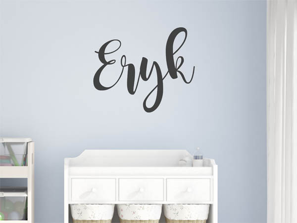 Wandtattoo Eryk in Handschrift