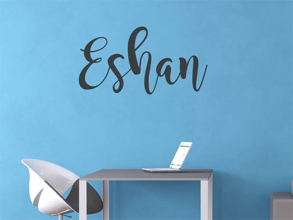 Wandtattoo Eshan in Handschrift