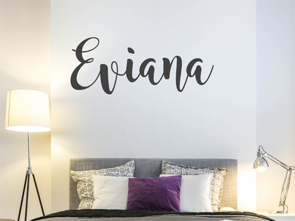 Wandtattoo Eviana in Handschrift