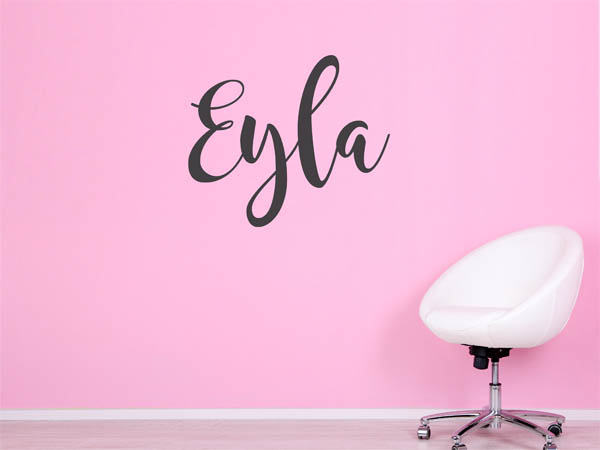 Wandtattoo Eyla in Handschrift