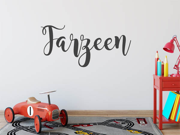 Wandtattoo Farzeen in Handschrift