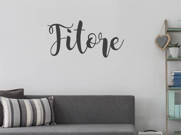 Wandtattoo Fitore in Handschrift