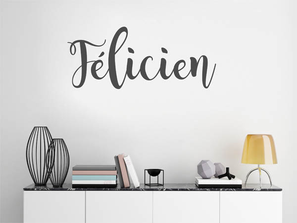 Wandtattoo Félicien in Handschrift