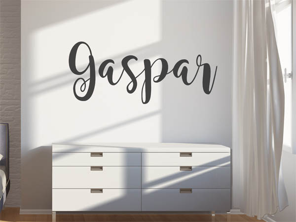 Wandtattoo Gaspar in Handschrift