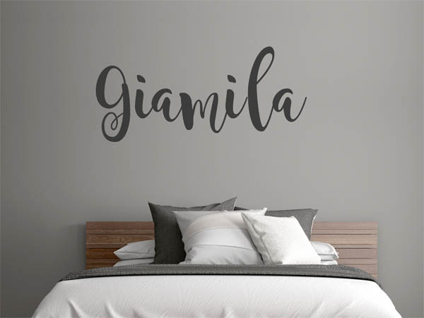 Wandtattoo Giamila in Handschrift
