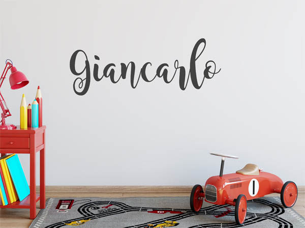 Wandtattoo Giancarlo in Handschrift