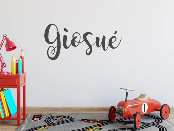 Wandtattoo Giosué in Handschrift