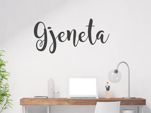 Wandtattoo Gjeneta in Handschrift