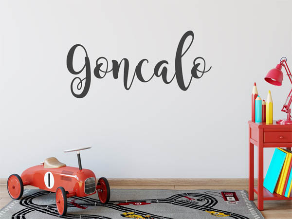 Wandtattoo Goncalo in Handschrift
