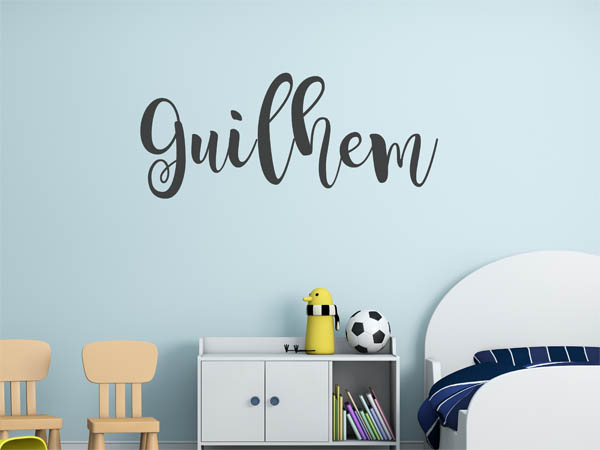 Wandtattoo Guilhem in Handschrift