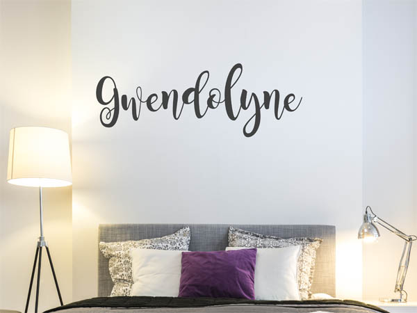 Wandtattoo Gwendolyne in Handschrift