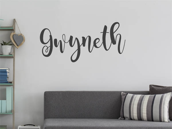 Wandtattoo Gwyneth in Handschrift