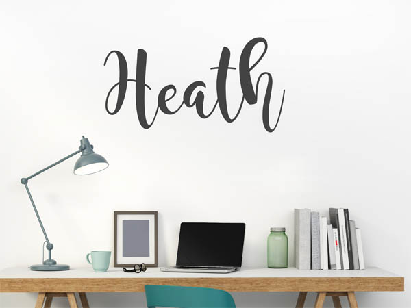 Wandtattoo Heath in Handschrift