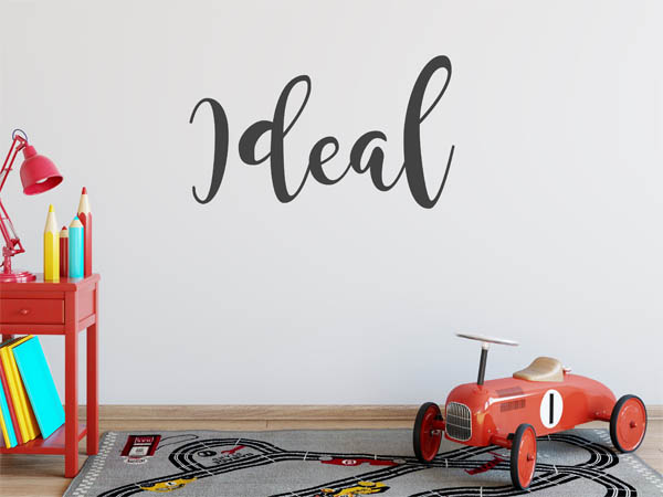 Wandtattoo Ideal in Handschrift