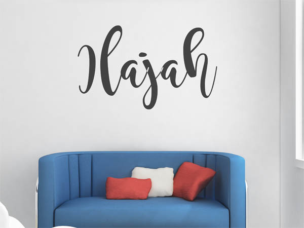 Wandtattoo Ilajah in Handschrift