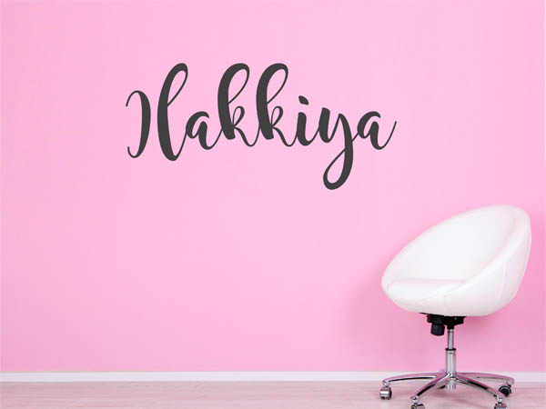 Wandtattoo Ilakkiya in Handschrift