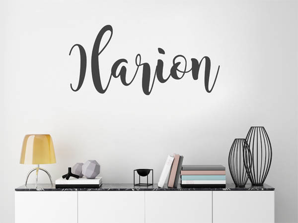 Wandtattoo Ilarion in Handschrift