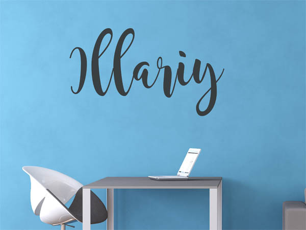 Wandtattoo Illariy in Handschrift