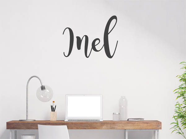 Wandtattoo Inel in Handschrift