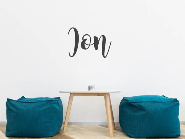 Wandtattoo Ion in Handschrift