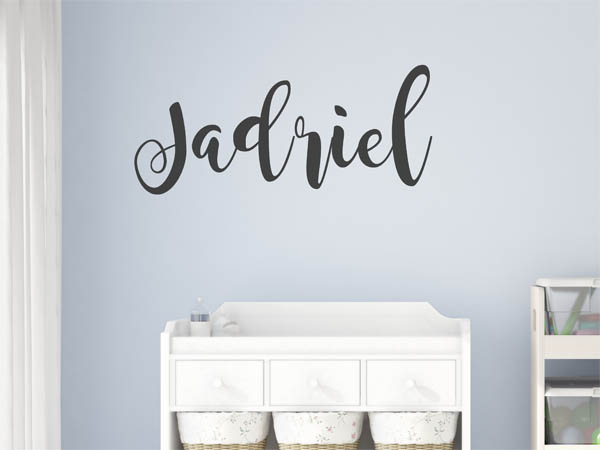 Wandtattoo Jadriel in Handschrift