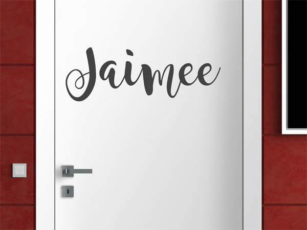 Wandtattoo Jaimee in Handschrift