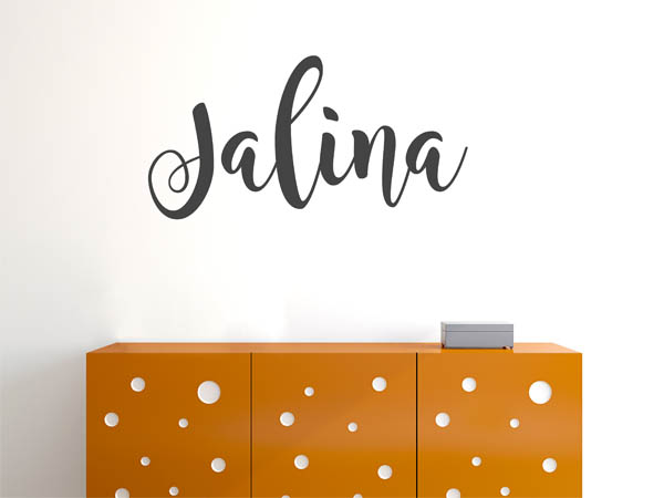 Wandtattoo Jalina in Handschrift