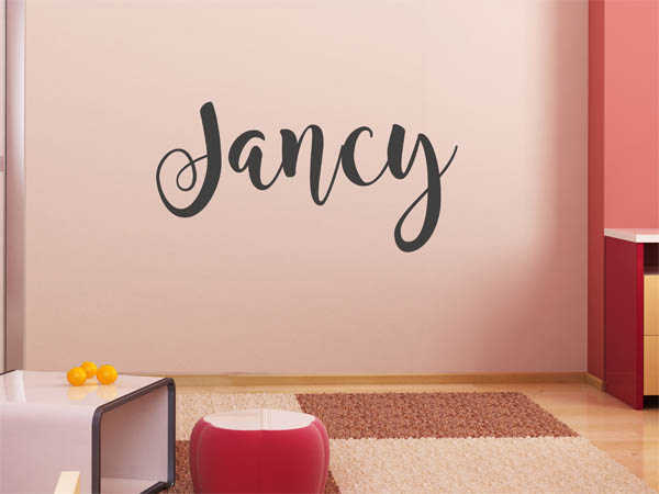 Wandtattoo Jancy in Handschrift