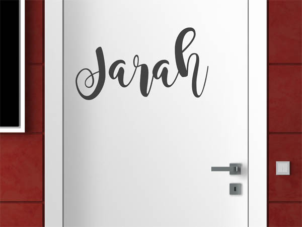 Wandtattoo Jarah in Handschrift