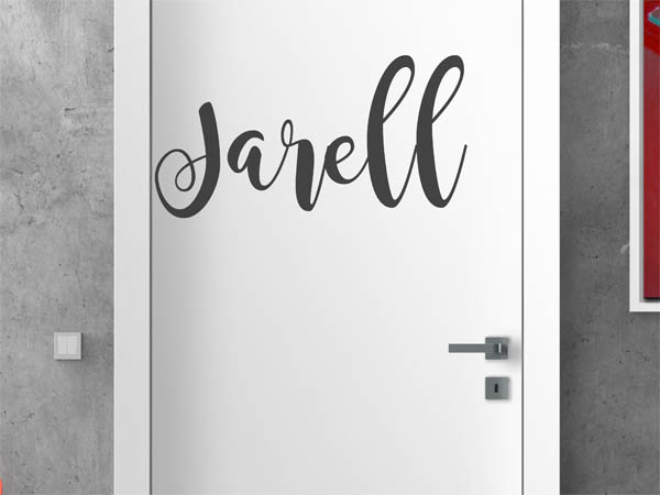 Wandtattoo Jarell in Handschrift