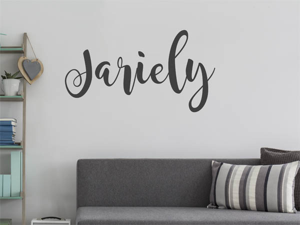 Wandtattoo Jariely in Handschrift