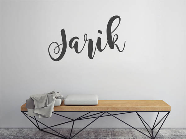 Wandtattoo Jarik in Handschrift