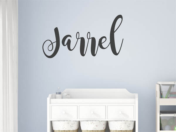 Wandtattoo Jarrel in Handschrift