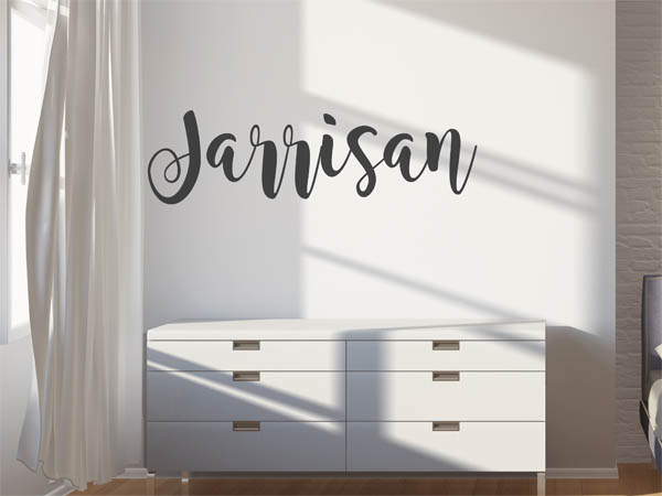 Wandtattoo Jarrisan in Handschrift
