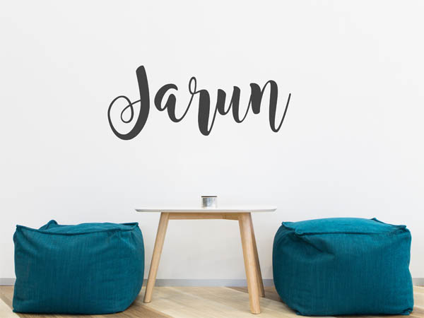 Wandtattoo Jarun in Handschrift