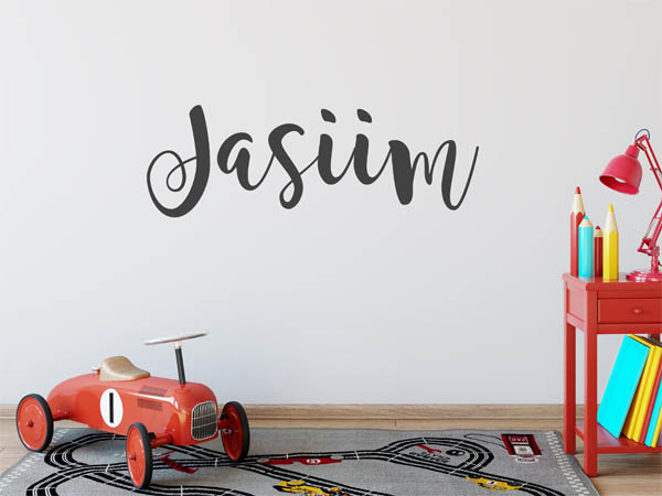 Wandtattoo Jasiim in Handschrift