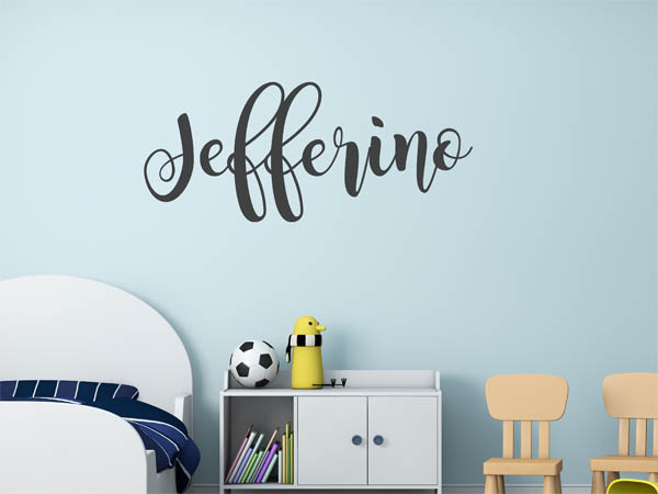 Wandtattoo Jefferino in Handschrift