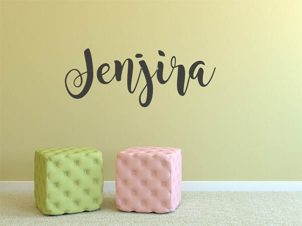 Wandtattoo Jenjira in Handschrift