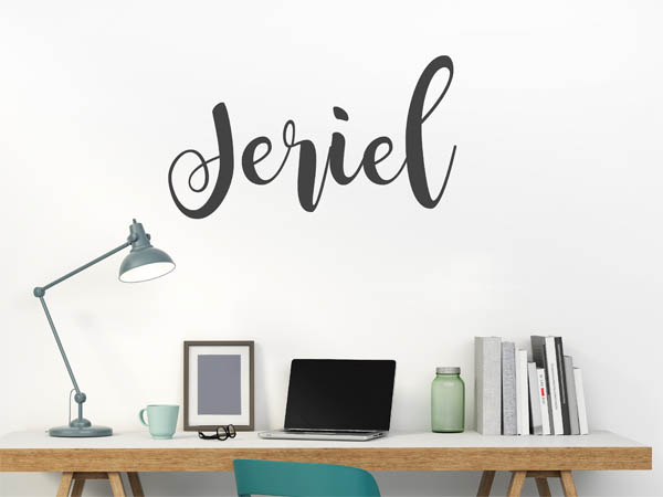 Wandtattoo Jeriel in Handschrift