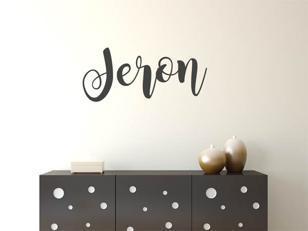 Wandtattoo Jeron in Handschrift