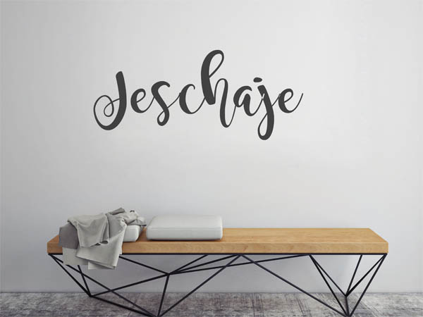 Wandtattoo Jeschaje in Handschrift